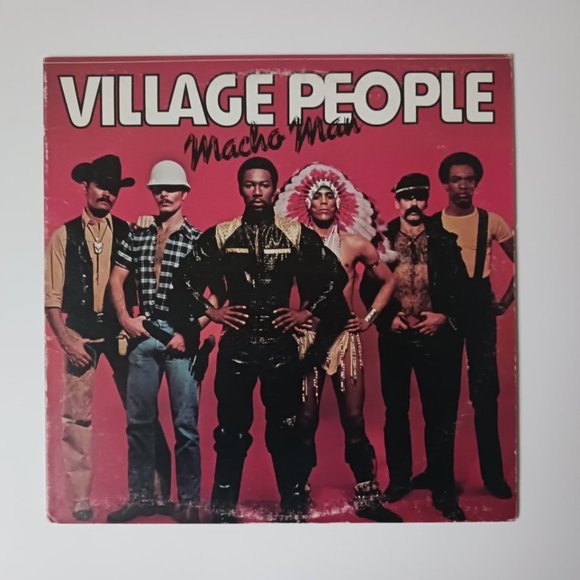 Vintage Village People Macho Man vinyl record, 1978 original first pressing - Picture 2 of 12